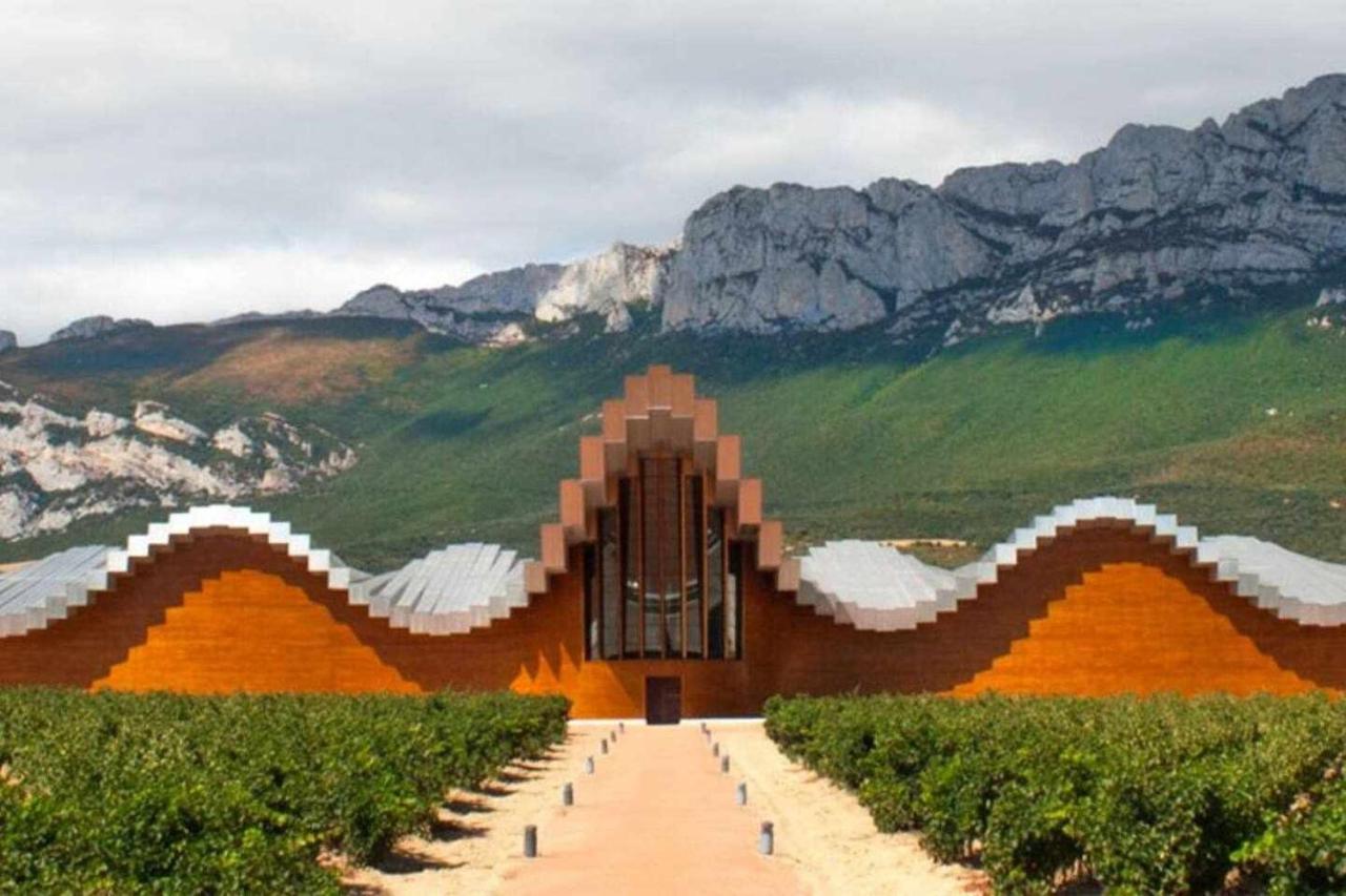 Sagastienea Villa Con Piscina Y Tenis En La Rioja Samaniego Exterior foto